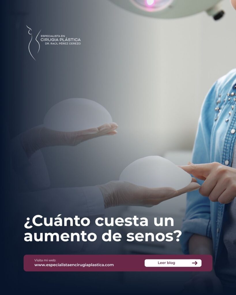 ¿Cuánto cuesta un aumento de senos?