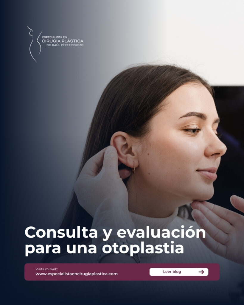 Consulta y evaluación para una otoplastia